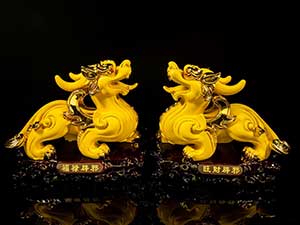 ปี่เซี๊ยะ สัตว์ประหลาดมงคลนิยมบูชาเป็นคู่